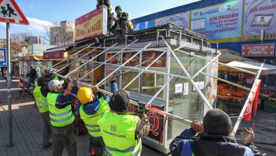 Премахват над 320 незаконни павилиона в София, 50 хил. лв. е новата глоба