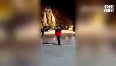 Отнемат книжките на мъжете, качили се с джип по паметника на Съединението