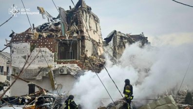 Руски бомби и ракети удариха брутално Киев (СНИМКИ)