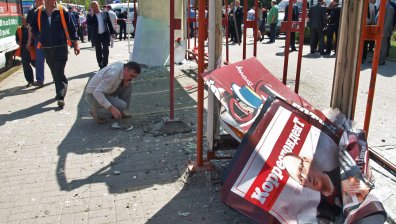 27  ранени след серия от взривове в Украйна