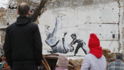 "Изрежи и бягай": Банкси пита феновете си къде да представи новата си изложба