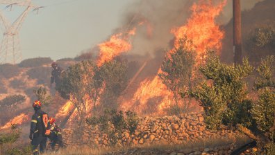 Пожарът в Кипър погълна площ колкото 5 пъти размерите на Солун