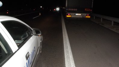 Прегазиха пешеходец на магистрала "Хемус"  