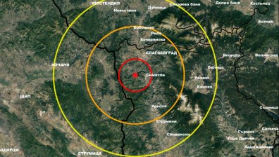 Земетресение край Симитли