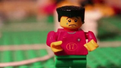 История на футбола от Lego превзе интернет