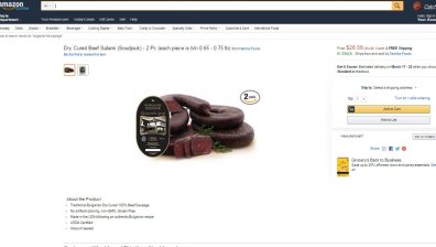 Два американски суджука, правени по бг рецепта: 29$ в Amazon