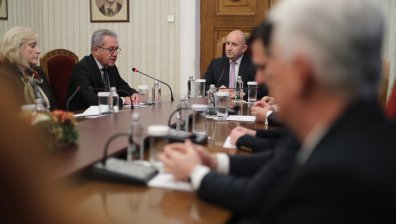 "ДПС-Ново начало" на консултации при президента Радев (СНИМКИ)