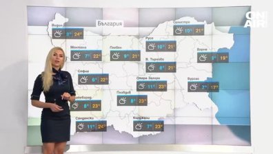 Слънчево начало на деня, но в западните и централните райони ще превали