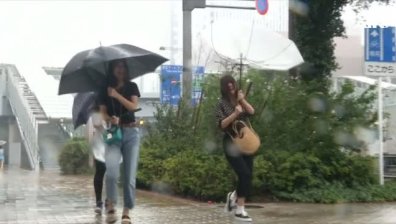 След жегите японците в готовност за мощен тайфун