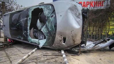 Столичани на протест срещу лошото състояние на пътищата в страната