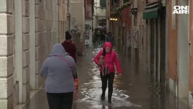 Венеция под вода, обявяват извънредно положение