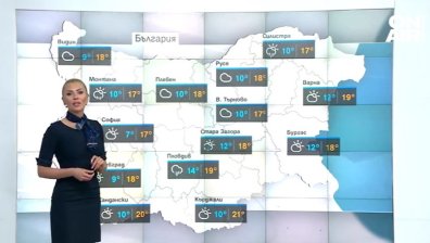 Завършваме работната седмица с облачно време, очаква ни дъждовен уикенд
