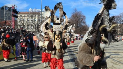 Последен ден на кукерския фестивал "Сурва"