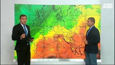 Слънчево и топло: Високи летни температури и валежи на места