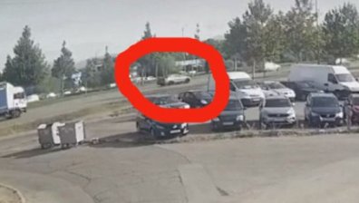 Първи кадри секунди преди фаталния удар на "Ботевградско шосе"