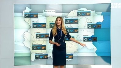 Валежи и захлаждане през уикенда, новата седмица започва със слънце