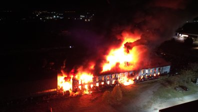 Голям пожар в автоморга край Сливен