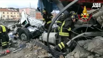Намериха още 3 тела изпод отломките в Генуа
