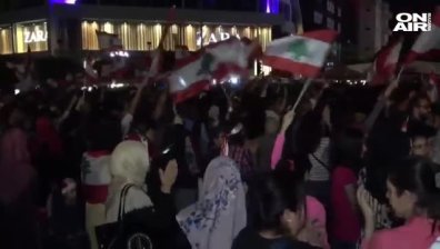 Протести в Ливан срещу президента