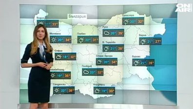 Очаква ни порция летни валежи, повече слънце ще има събота и неделя