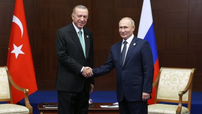 Ердоган към Путин: Турция и Русия могат да предприемат нови стъпки на сътрудничество