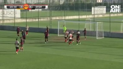 ЦСКА 1948 победи северномакедонския "Шкендия" с 2:0 