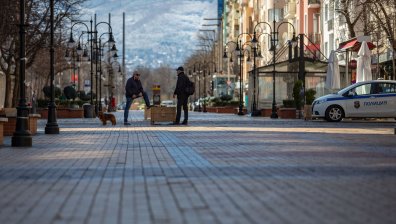 Софийските улици опустяха след извънредните мерки	