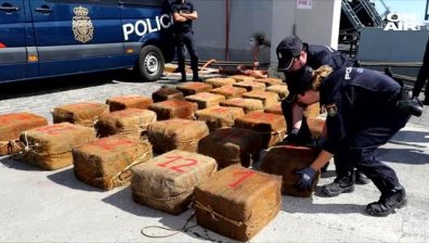 Испанската полиция залови 1400 килограма хероин