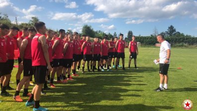 Стамен Белчев изведе втория отбор на ЦСКА за първа тренировка