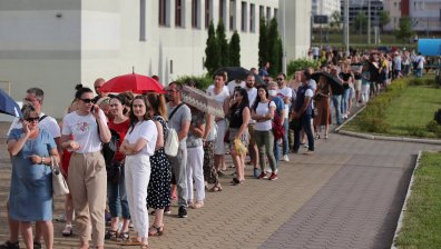 Президентски избори в Беларус, активността е 54%