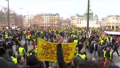 Поредна събота на протест на "жълтите жилетки" във Франция
