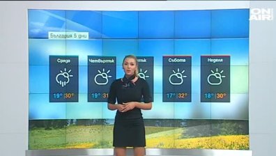 Очаква ни предимно слънчево време, на места ще превали