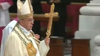 Папата отправи послание за сила, кураж и надежда