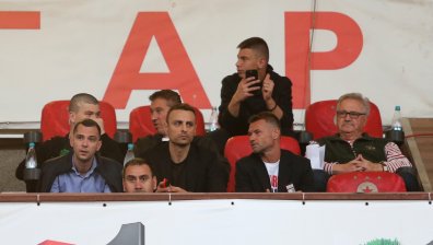 Ново попълнение на ЦСКА се появи на трибуните на "Българска армия"