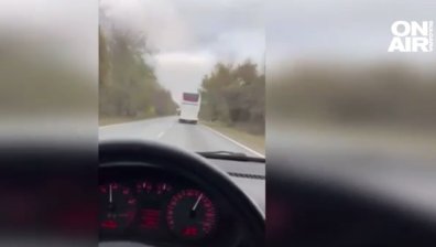 Със 140 км/ч на пътя: Автобус "лети" по главния път Русе-Велико Търново