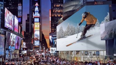 Нов гигантски билборд на Times Square