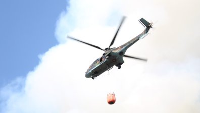 Продължава борбата с огъня на българо-гръцката граница