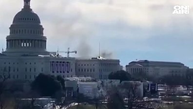 Блокираха сградата на Капитолия, бил забелязан дим (ВИДЕО)