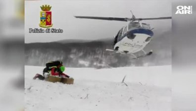 Шест души са извадени живи от затрупания хотел в Италия