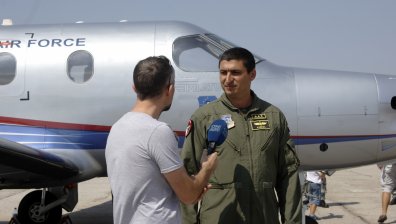 Авиошоу: Представяме Pilatus PC-12 от състава на българските ВВС