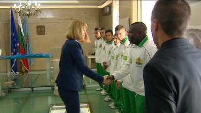 Кметът на София Йорданка Фандъкова изпрати "Отбора на Надеждата"