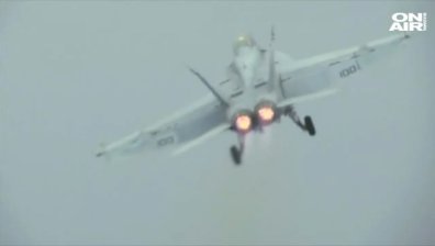 Американски изтребител се удари в транспортен самолет край Япония
