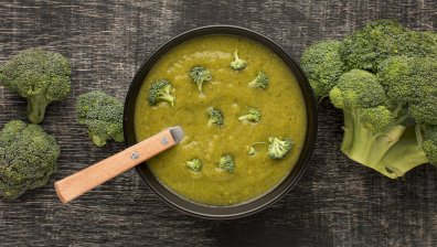 Здравословна крем супа с броколи и шунка (РЕЦЕПТА)