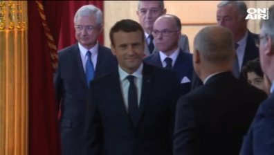 Макрон отлита за Берлин