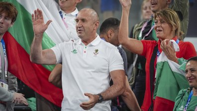 Президентът Румен Радев окуражи българските олимпийци