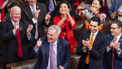 От 15-ия опит избраха Кевин Маккарти за председател на Камарата на представителите в американския Конгрес