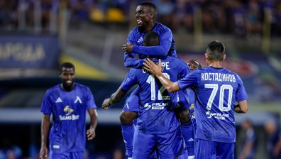 "Левски" би с 5:0 новака в Първа лига "Монтана"