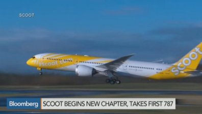 Лоукостерът Scoot посрещна първия си 787