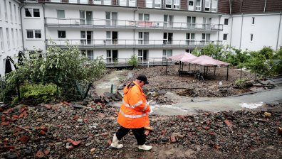 Библейски потоп в Германия: Преливащи реки и страховити свлачища отнеха животи