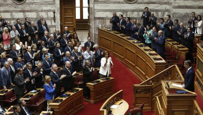 Депутатите на Мицотакис си гласуваха вот на доверие на правителството